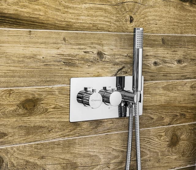 RHAPSODY bateria prysznicowa termostatyczna podtynkowa 2-funkcyjna