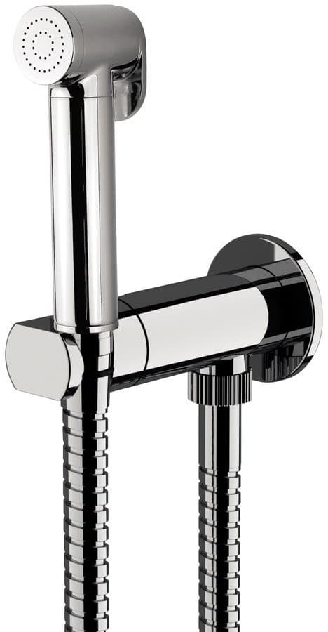 Bateria podtynkowa z prysznicem bidetowym chrom (progresywna)