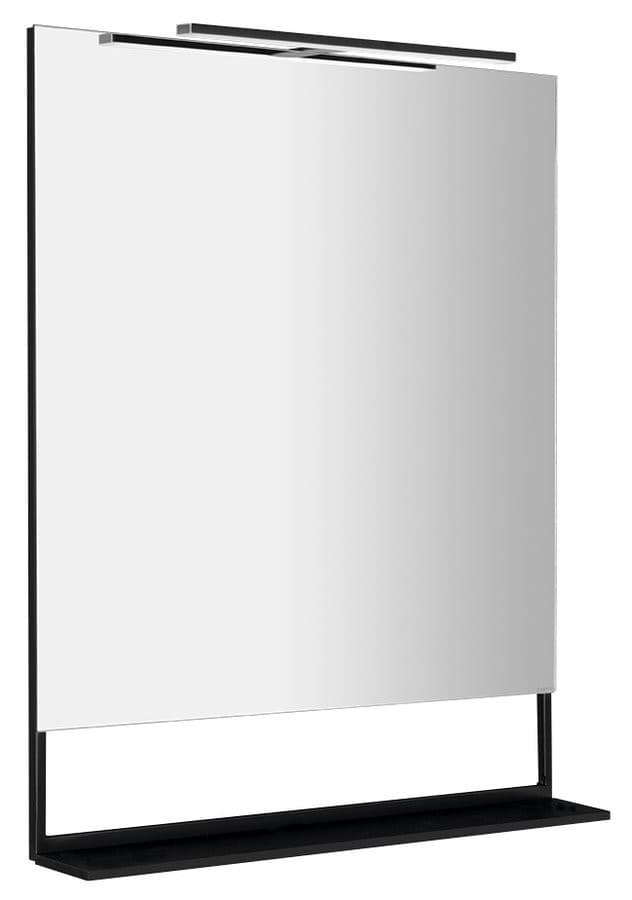 ERUPTA lustro z półką i podświetleniem LED 80x80 cm