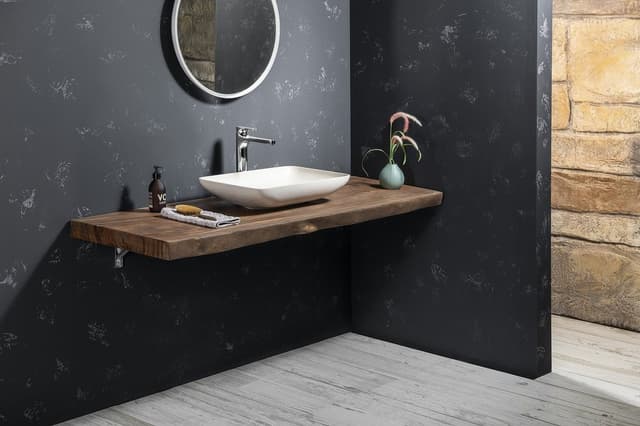 INFRANE umywalka betonowa 57x37 cm z korkiem