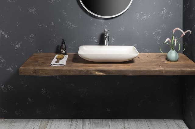 INFRANE umywalka betonowa 57x37 cm z korkiem