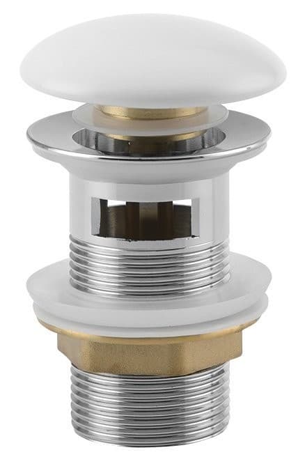 Korek umywalkowy Klik-Klak ceramiczny 5/4'' 0-60mm