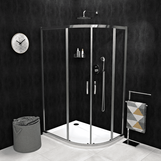 SIGMA SIMPLY półokrągła kabina prysznicowa 1200x900 mm R550