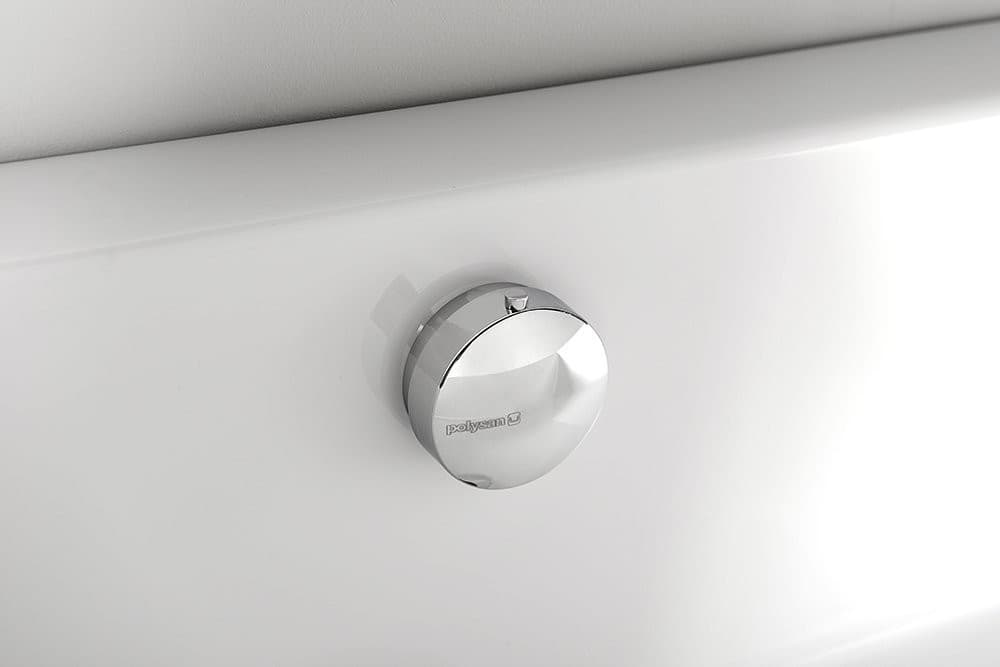 Zestaw odpływowo-przelewowy automatyczny 1275mm z korkiem 72mm