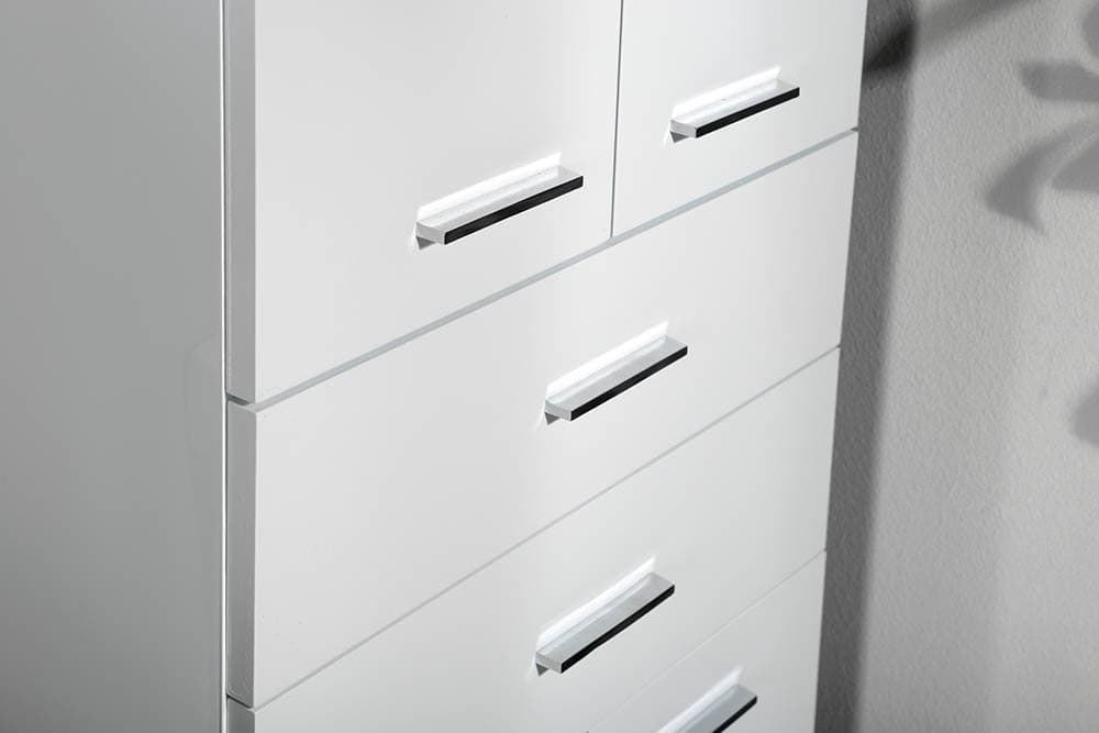 ZOJA/KERAMIA FRESH szafka wysoka z szufladami 50x184 cm