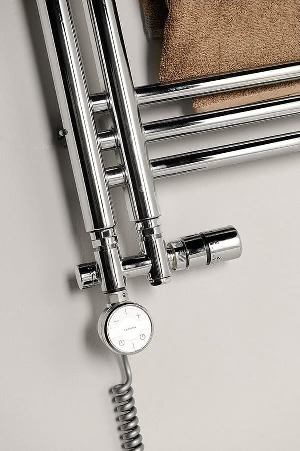 TWIN COMBI zestaw przyłączeniowy termostatyczny 50 mm prawy, chrom