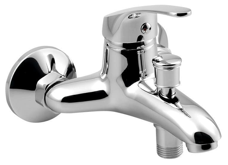 AQUALINE bateria wannowa 100mm, bez prysznica, chrom