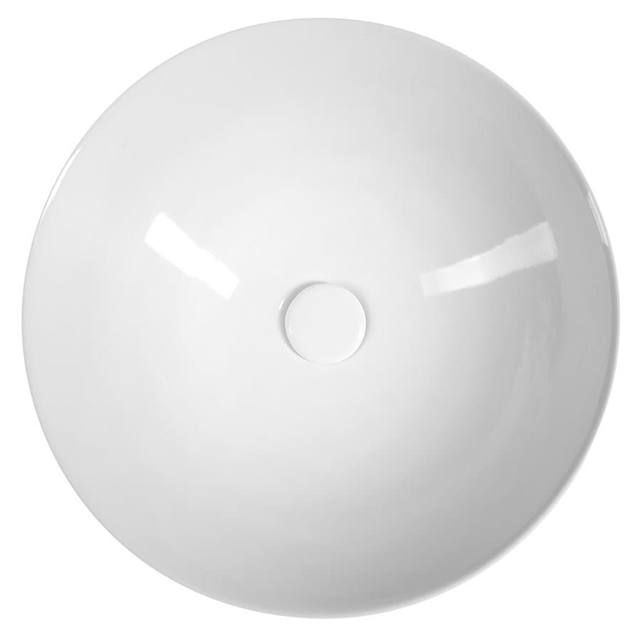 IDEA umywalka ceramiczna nablatowa 42 cm bez przelewu