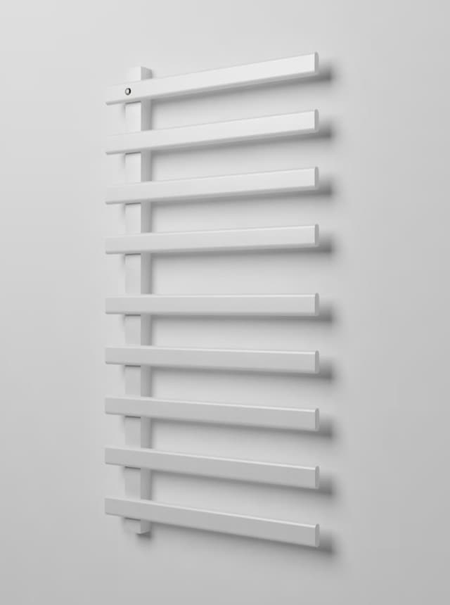 ELCOR elektryczna suszarka na ręczniki 128W biały mat