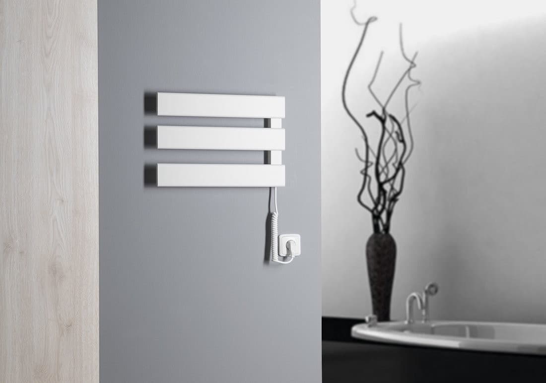 ELVIS elektryczna suszarka na ręczniki, 480x330x45mm