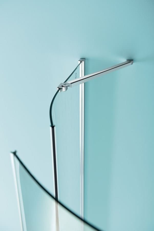 ZOOM LINE półokrągła kabina prysznicowa 900x900mm, szkło hartowane