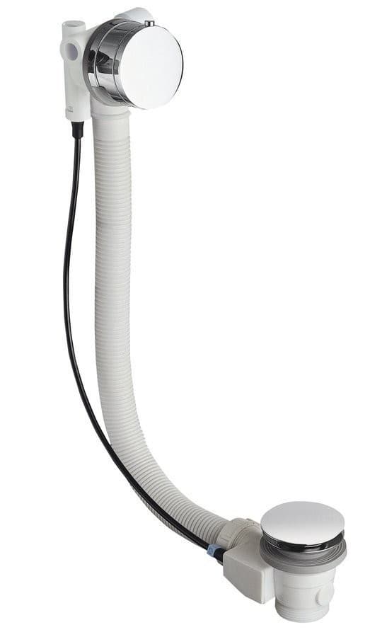 MARBLE automatyczny odpływ z napełnianiem 775mm, chrom