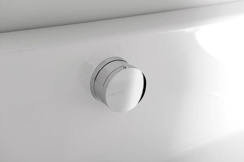 MARBLE automatyczny odpływ z napełnianiem 775mm, chrom