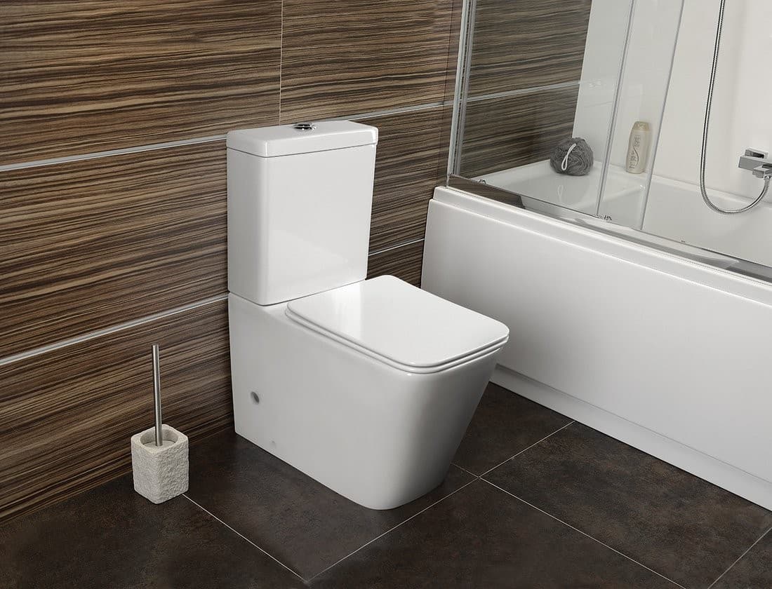 PORTO RIMLESS WC, poziomy/pionowy odpływ, bezrantowa ceramika