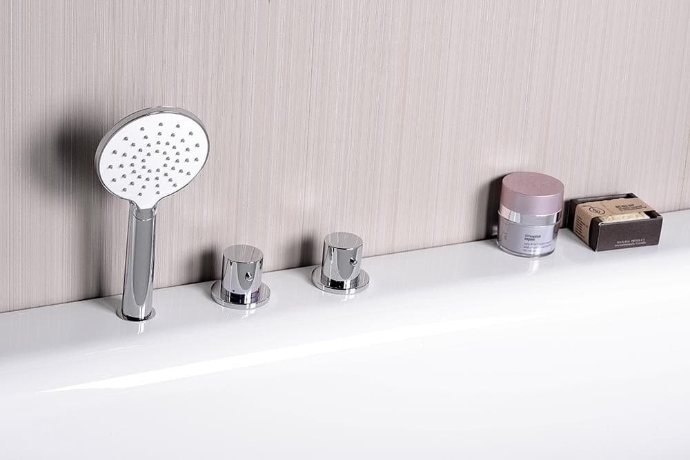 Słuchawka prysznicowa 1-funkcyjna 110mm ABS/chrom