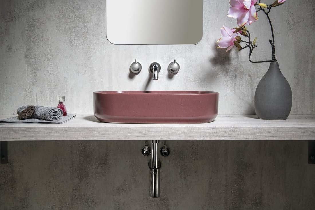 INFINITY OVAL umywalka ceramiczna nablatowa 55x36 cm