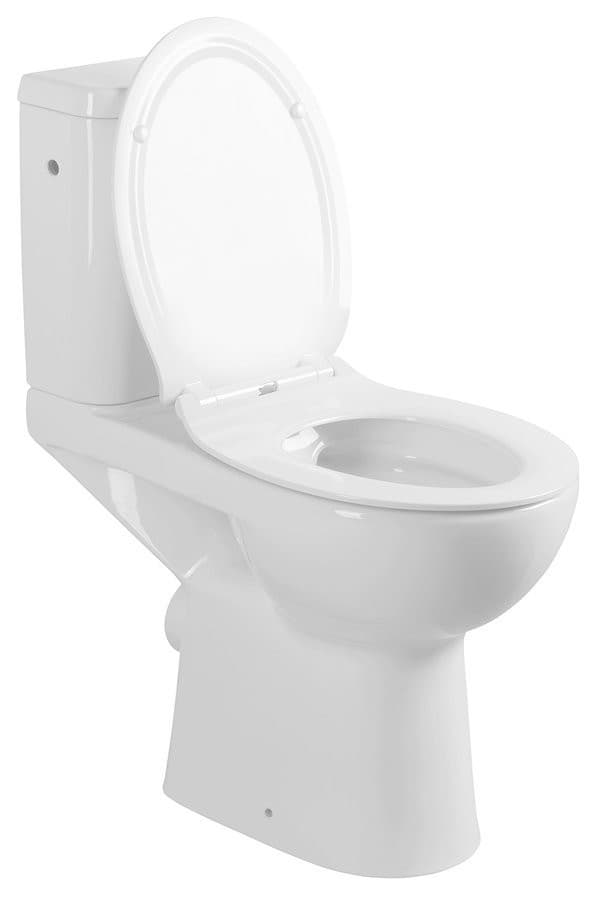 HANDICAP WC kompakt wyższy Rimless, tylny odpływ