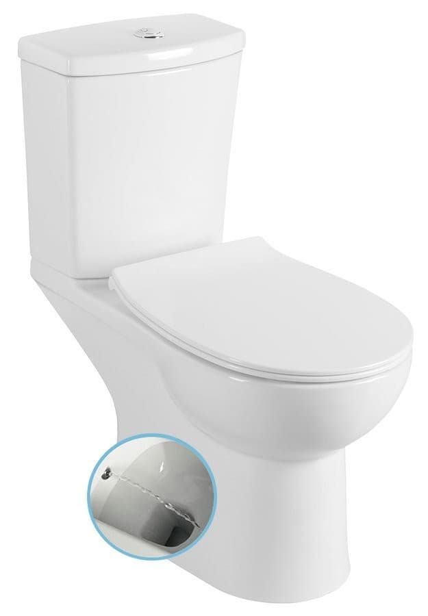KAIRO WC kompakt z funkcją bidetu, tylny odpływ