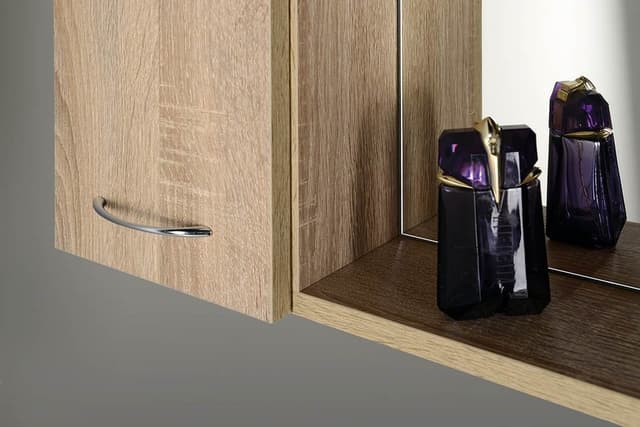 ZOJA/KERAMIA szafka z lustrem i oświetleniem LED 60x60 cm, lewa