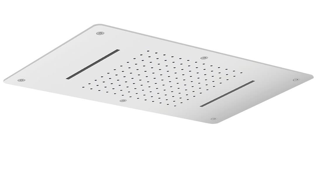 Deszczownia sufitowa 2xkaskada 700x380mm stal nierdzewna