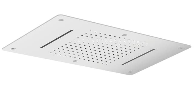 Deszczownia sufitowa 2xkaskada 700x380mm stal nierdzewna