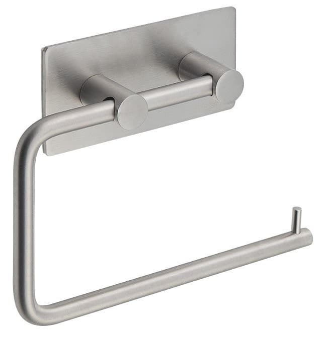 Samoprzylepny wieszak na papier toaletowy, stal nierdzewna