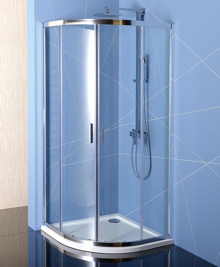EASY LINE półokrągła kabina prysznicowa 900x900mm ze szkła