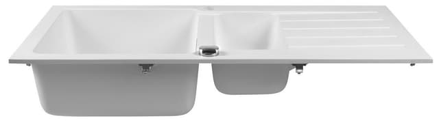 Granitowy zlewozmywak półtorakomorowy z ociekaczem 95,8x53,4cm