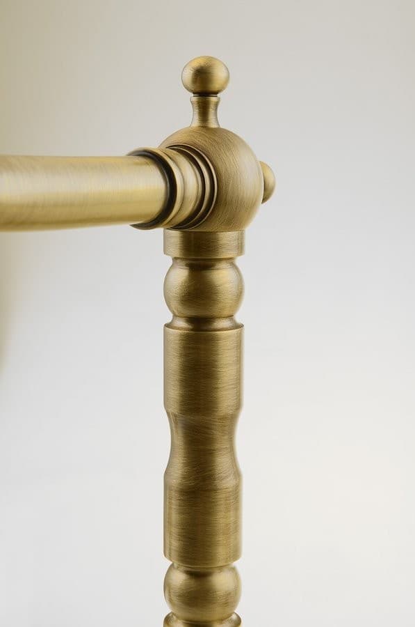 ANTEA bateria umywalkowa retro trzyelementowa z wylewką