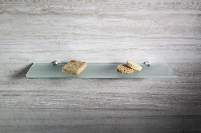 X-ROUND uchwyty do półki 8 mm, chrom (2 szt.)