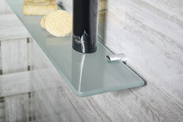 X-ROUND uchwyty do półki 8 mm, chrom (2 szt.)