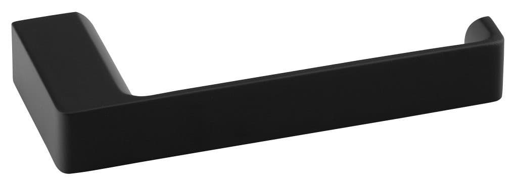 PIRENEI wieszak na papier toaletowy, matowy czarny