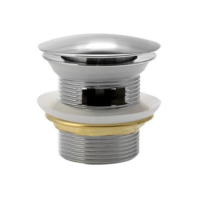 Korek Click Clack do wanien z przelewem 1“1/2 chrom