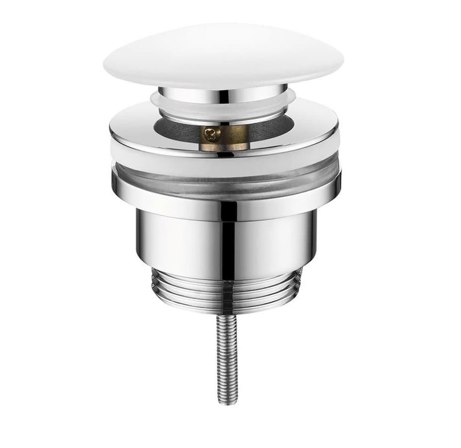 Korek umywalkowy Klik-Klak ceramiczny grzybek 5/4“