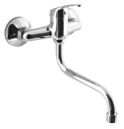 AQUALINE 35 bateria umywalkowa ścienna chrom