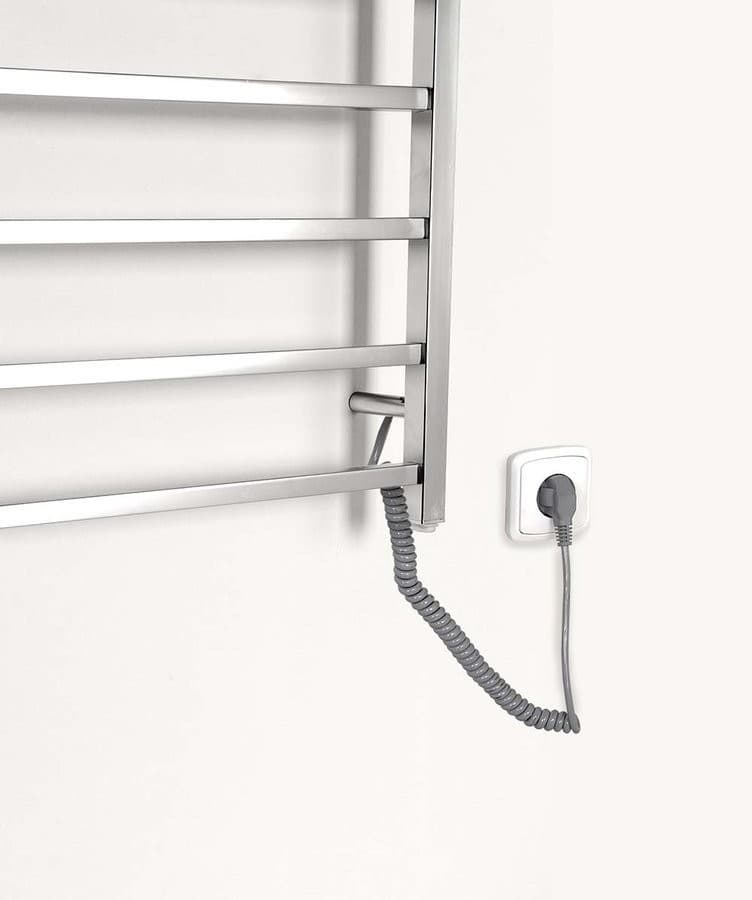 ESKINADO elektryczna suszarka na ręczniki kwadratowa 120W