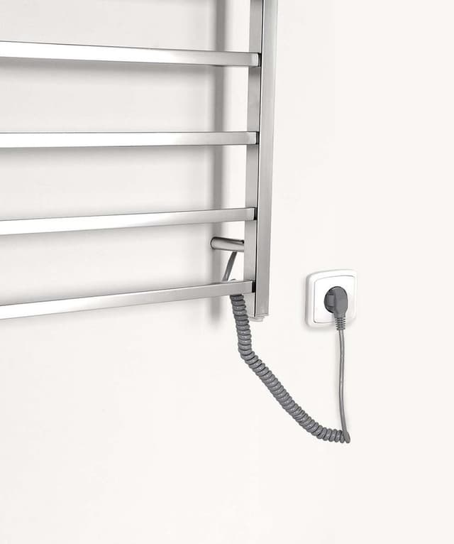 ESKINADO elektryczna suszarka na ręczniki kwadratowa 120W