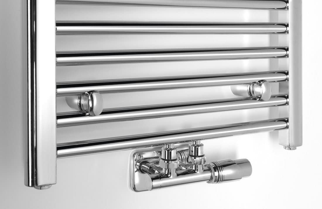 ALYA grzejnik łazienkowy 500x803mm, chrom, podłączenie środkowe