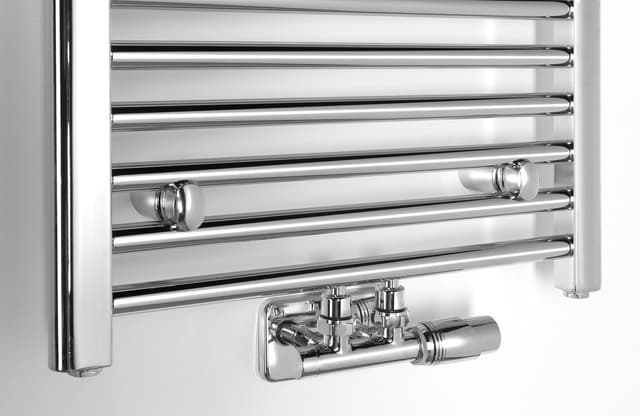 ALYA grzejnik łazienkowy 500x803mm, chrom, podłączenie środkowe