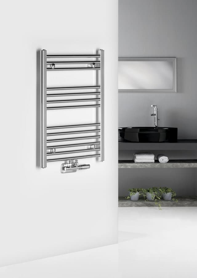 ALYA grzejnik łazienkowy 500x803mm, chrom, podłączenie środkowe