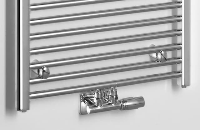 ALYA grzejnik łazienkowy 600x1785mm, środkowe podłączenie, chrom