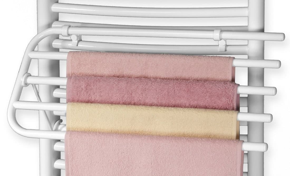 Wieszak na ręczniki na grzejnik 60cm, uniwersalne mocowanie