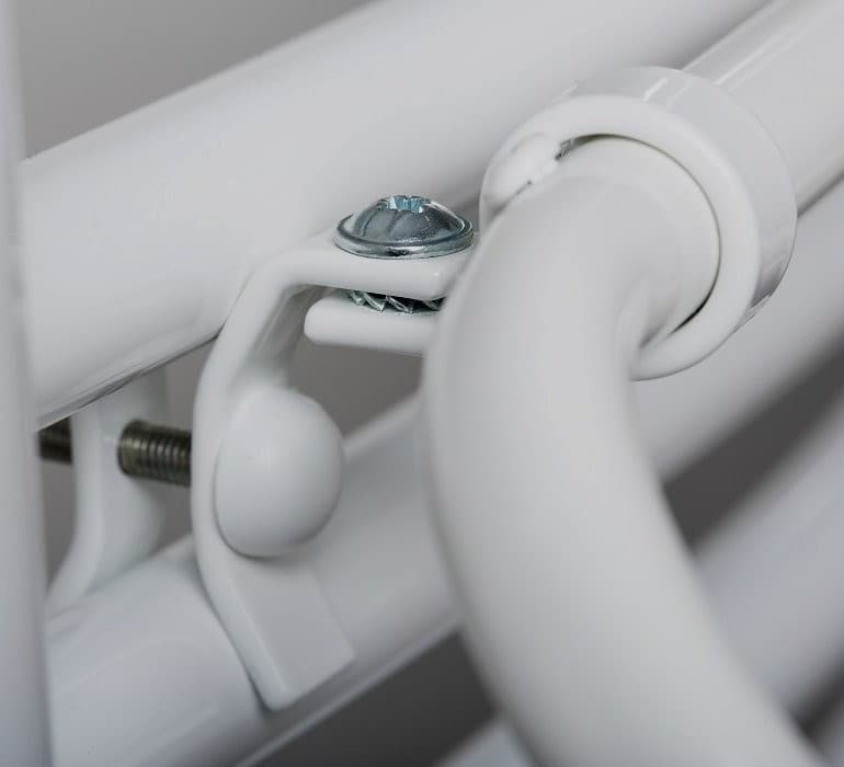 Wieszak na ręczniki na grzejnik 60cm, uniwersalne mocowanie