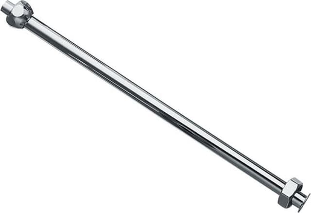 Rurka prosta z nakrętkami do pisuaru 1/2" 12x300mm chrom