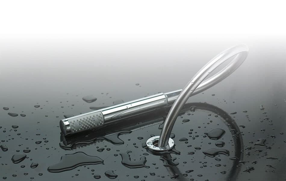 FOLLOW ME gniazdo prysznicowe chrom z odpływem do wanny