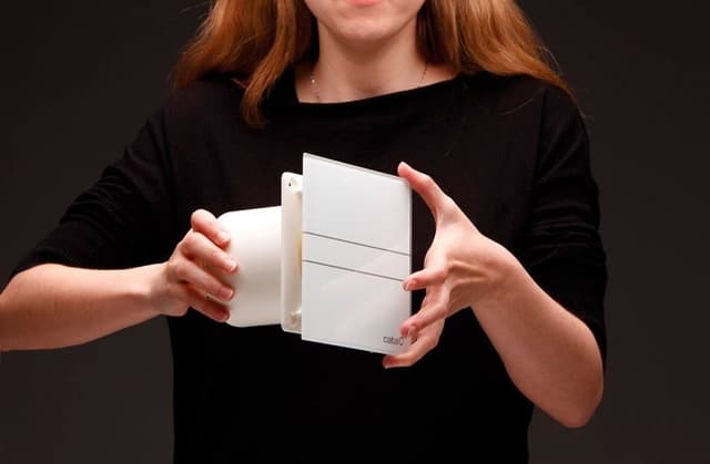 E-120 GTH wentylator łazienkowy HYGRO z timerem, 120mm