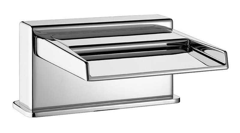 Wylewka kaskadowa na brzeg wanny, otwarta 145mm, chrom