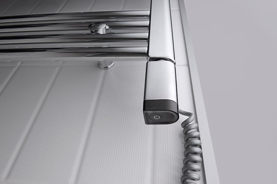 ONE D grzałka elektryczna z termostatem, 300 W, chrom