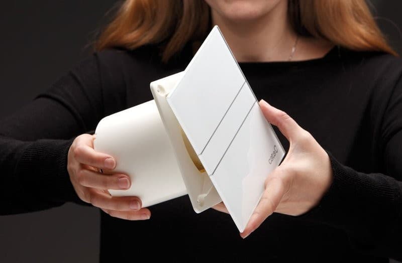 E-100 GSTH wentylator łazienkowy osiowy z automatem 100mm