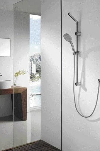 TILA zestaw prysznicowy z mydelniczką i uchwytem przesuwnym